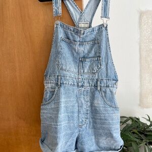 Free People Jean overalls